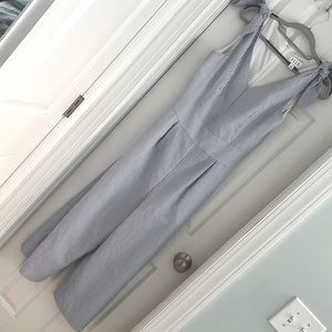 Elle size medium seersucker romper